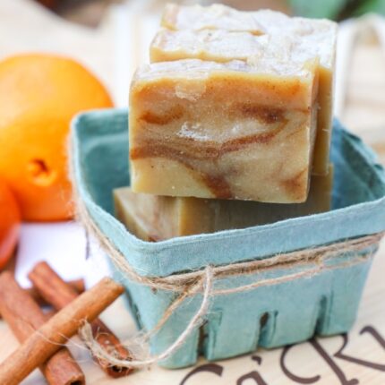 cinnamon and orange soap